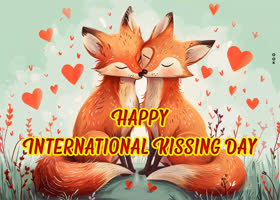 Picture international kissing day