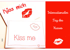 Picture internationaler tag des kusses