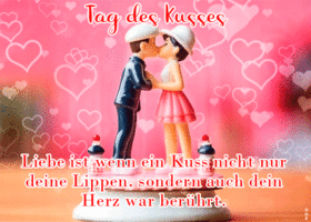 Picture internationaler tag des kusses