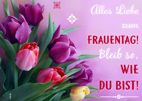 Postcard int'ler frauentag