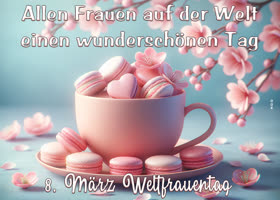 Postcard int'ler frauentag