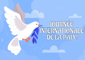 Postcard journée internationale de la paix