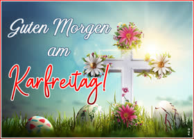 Postcard karfreitag