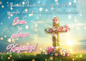 Postcard karfreitag