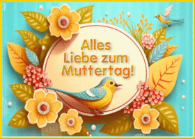 Postcard muttertag