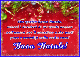 Postcard natale