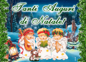 Postcard natale