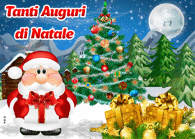 Postcard natale
