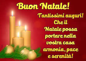 Postcard natale
