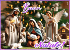 Postcard natale