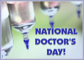 Postcard nat'l doctors day