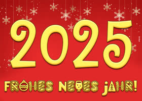 Postcard neujahr