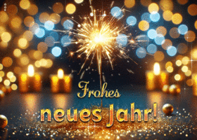 Postcard neujahr