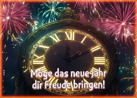 Postcard neujahr