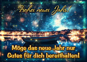 Postcard neujahr