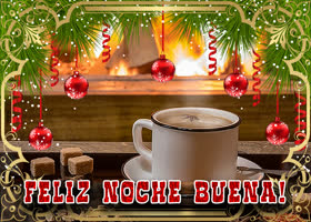 Postcard noche buena