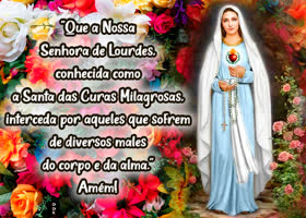 Picture nossa senhora de lourdes