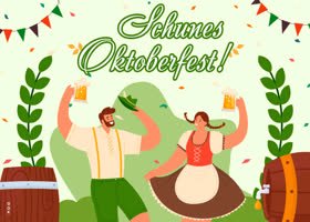 Postcard oktoberfest