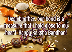 Postcard raksha bandhan