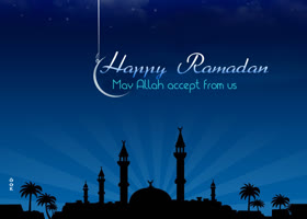 Postcard ramadan