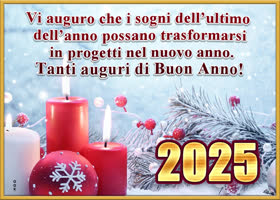 Postcard san silvestro