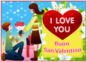 Postcard san valentino