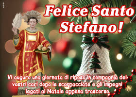 Postcard santo stefano