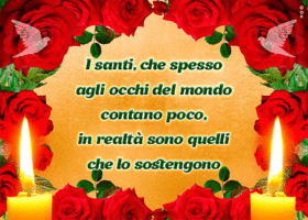Postcard tutti i santi