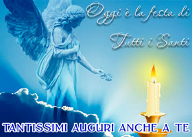 Postcard tutti i santi