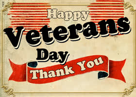 Postcard veterans day