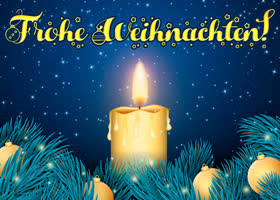 Postcard wihnachten