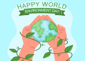 Postcard world environment day