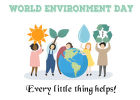 Picture world environment day