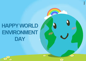 Postcard world environment day