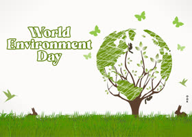 Postcard world environment day