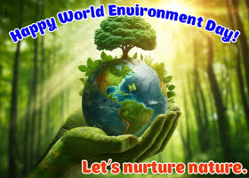 Picture world environment day