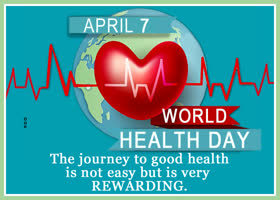 Postcard world health day