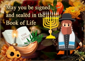 Postcard yom kippur