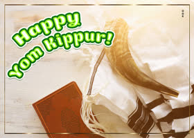 Postcard yom kippur